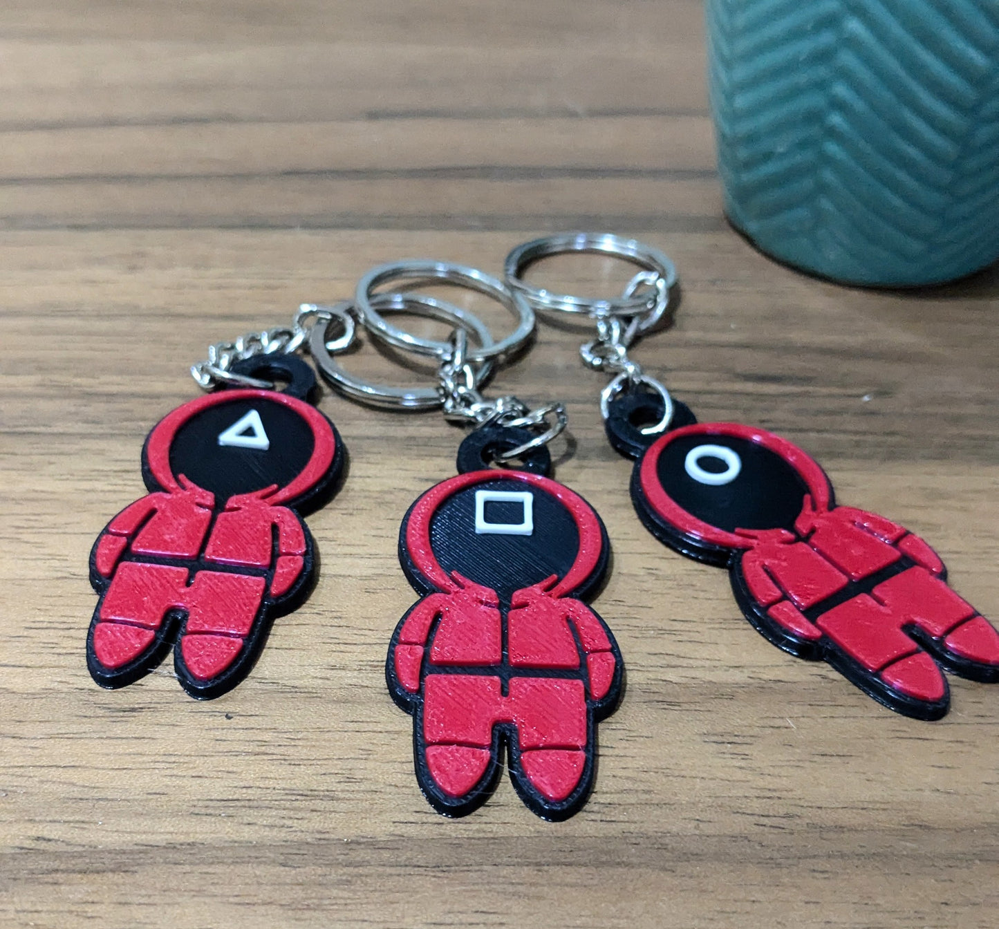 Squid game Guard keychain