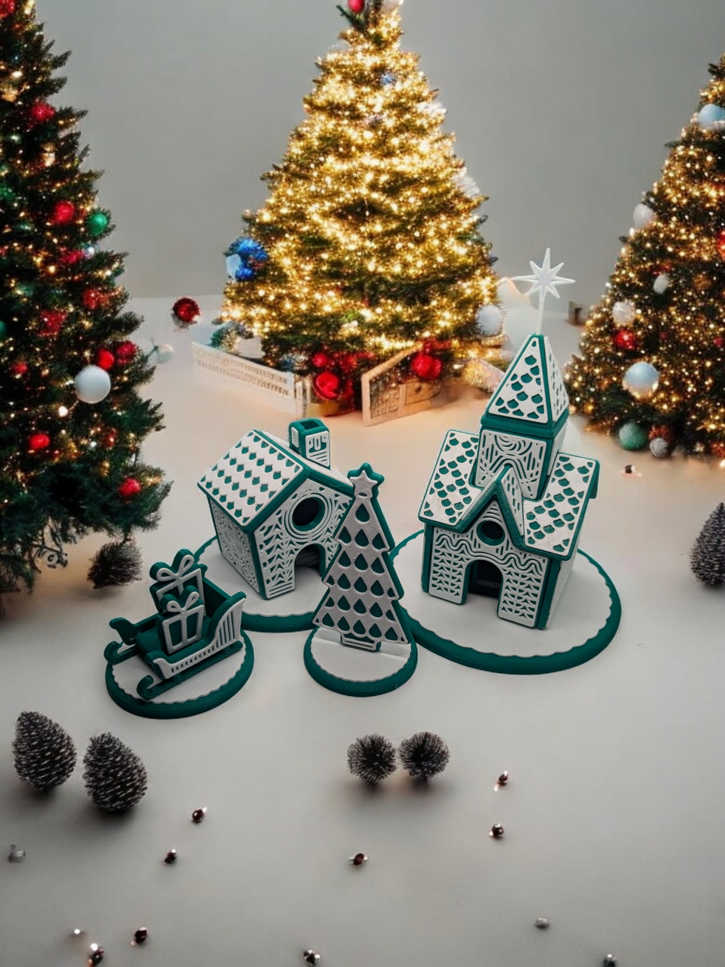 Christmas Village Set