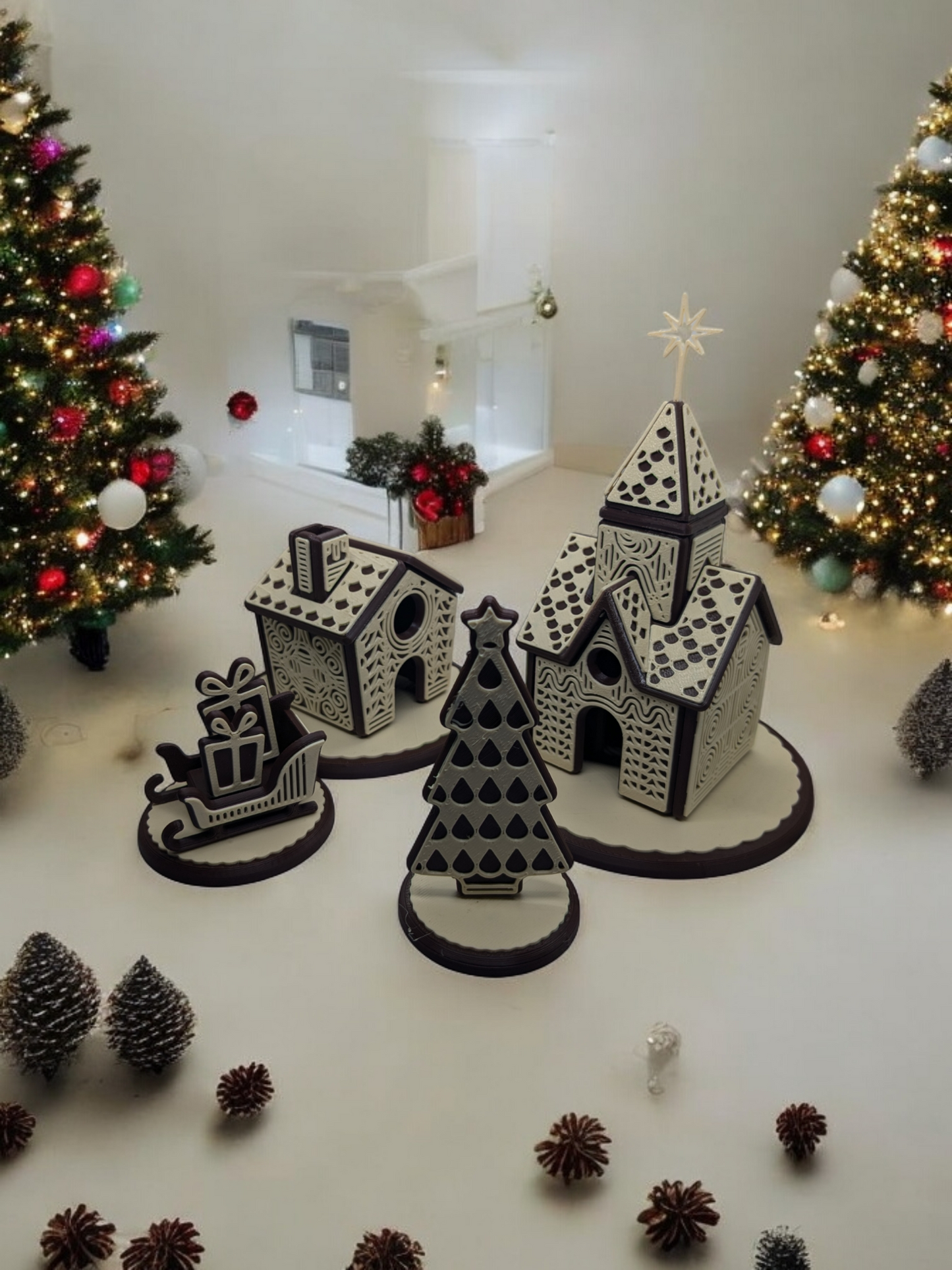 Christmas Village Set