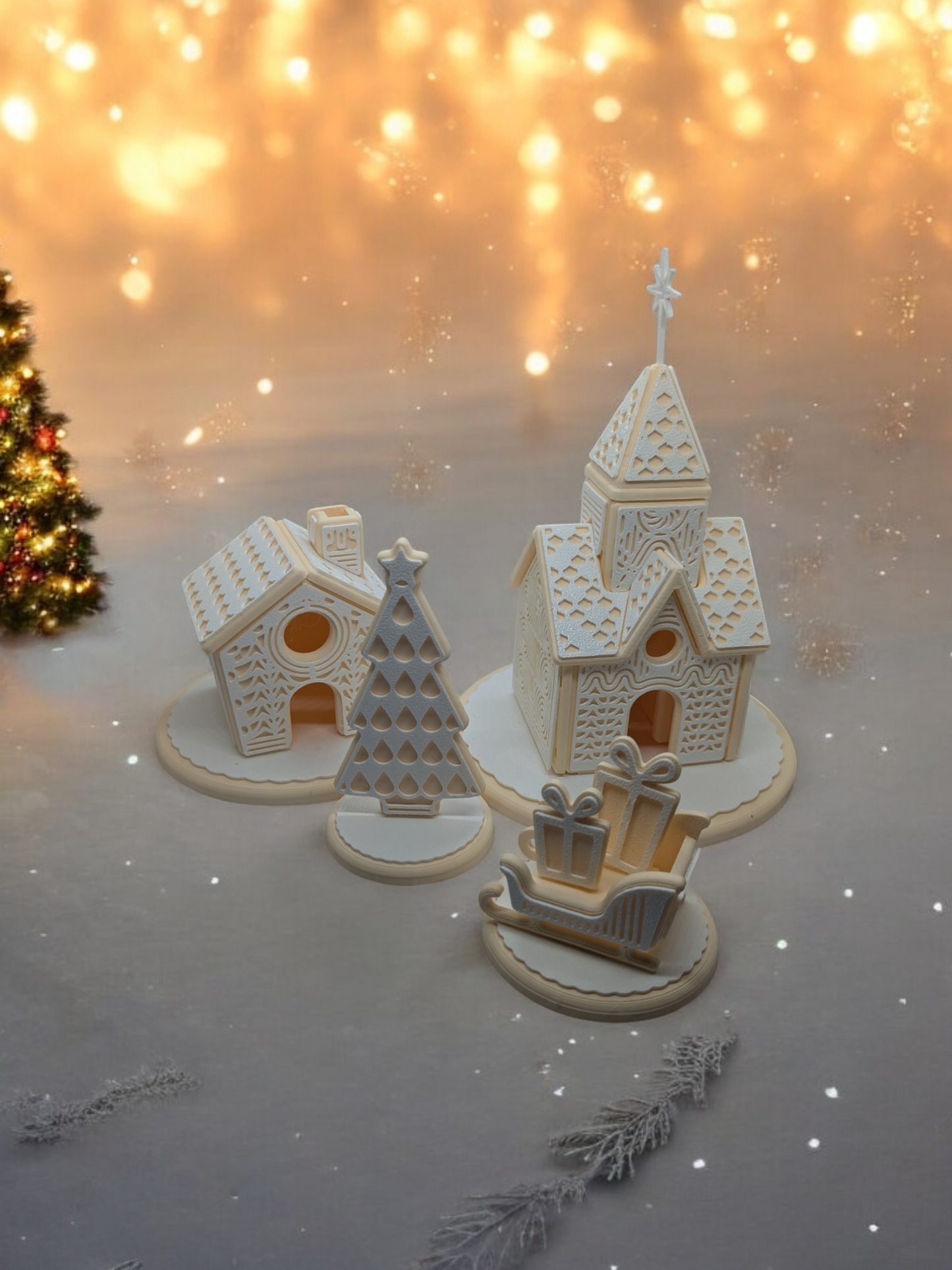 Christmas Village Set