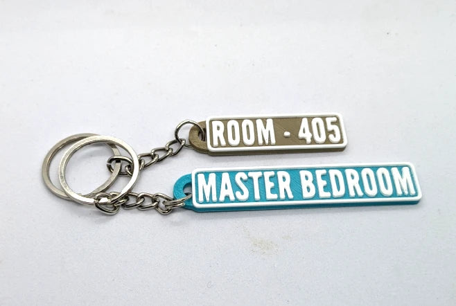 Bordered Keychain